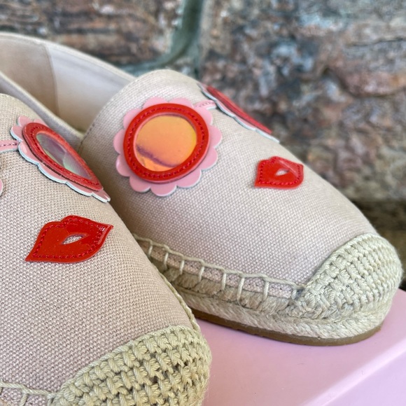 NEW kate spade newYork Granada Glasses Espadrilles - Picture 4 of 16